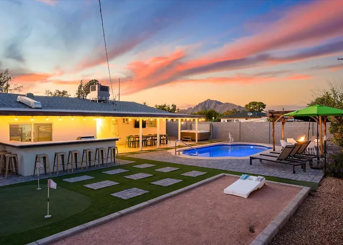 Good Vibes Pool Hot Tub Putt Putt Pool Table * Scottsdale